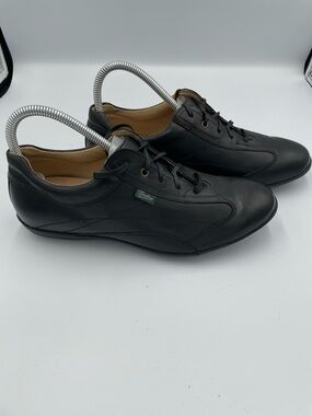 PARABOOT Estoril Sneaker black Leather Rubber Sole Mens 6.5 US